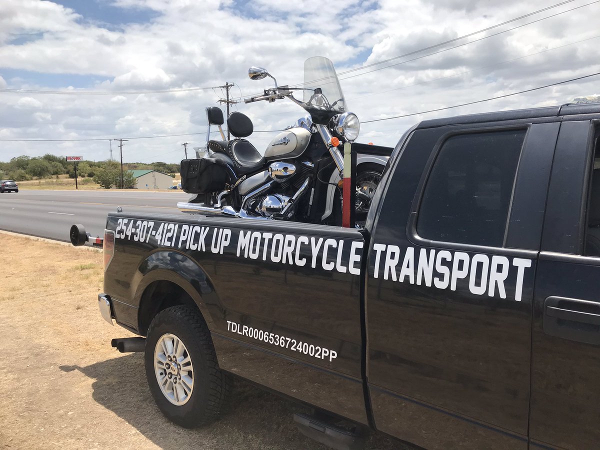 UpTransport's tweet photo. Call 254-307-4121 for affordable motorcycle towing https://t.co/Dj03Pycdy1