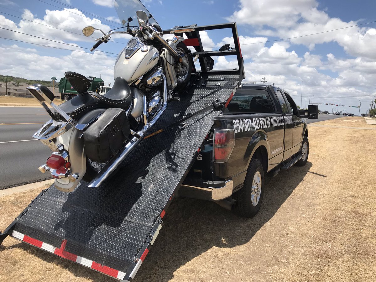 UpTransport's tweet photo. Call 254-307-4121 for affordable motorcycle towing https://t.co/Dj03Pycdy1
