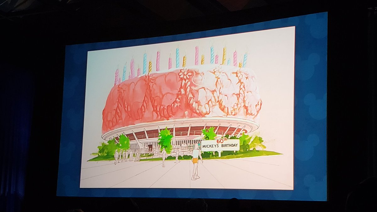 A concept for Mickey's 60th... to transform COP to this.....