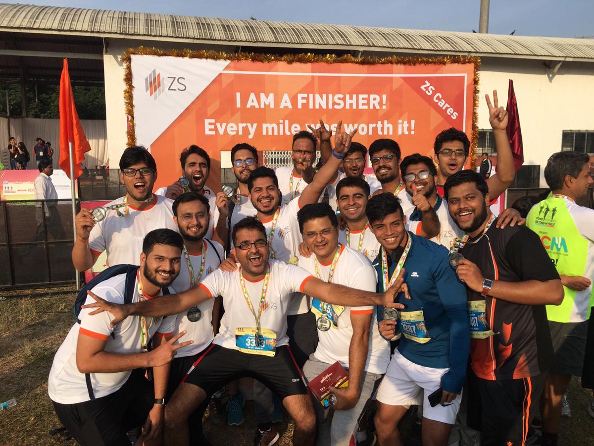 ZSIndia_CEC's tweet photo. ZSers in Pune enthusiastically participated in Pune Running Beyond Myself Charity Walk and Run this morning. Here's a glimpse from the event... #LifeAtZS @PuneRunning #JabWeRun #PCCM2018 #PRBM https://t.co/B0GO55Dt8I