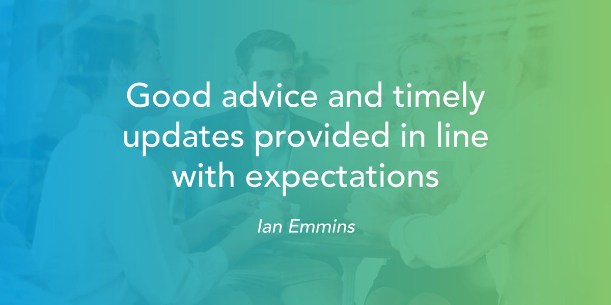 Great feedback from another client #goodadvice #timelyupdates #customerservice #wecare