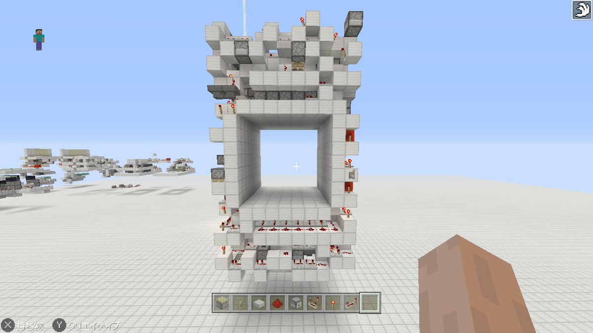 Kurotag Dynamo96tg Twitterren 7 7のピストンドア レッドストーン回路 赤石回路 ピストンドア 7 7 Minecraft マイクラ マインクラフト Nintendoswitch