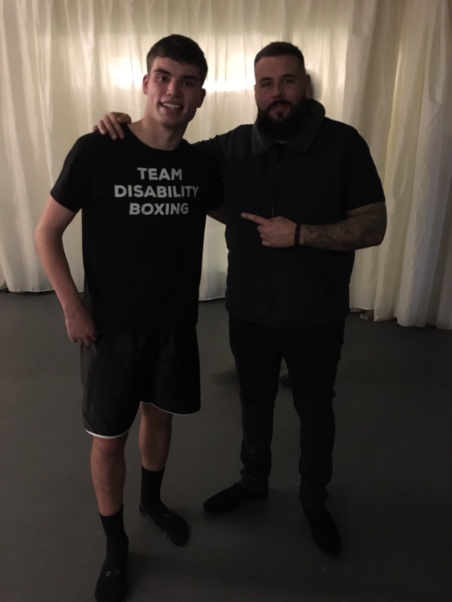 BennyNWCP's tweet photo. Great night last and great to get the win as well #disabilityboxing and thanks to @r18crg for having me a great show cheers mate https://t.co/Vm9taWKVju