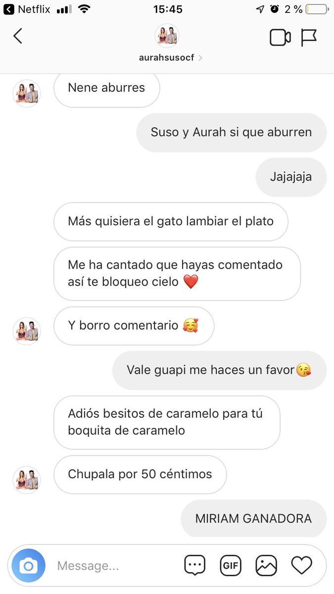 ParasitoMr's tweet photo. Que reventada esta la gente por sólo comentar “Aurah a la calle” 🙄 #SomosLaAudiencia18N #GHVIP18N https://t.co/glCSP1KPEk