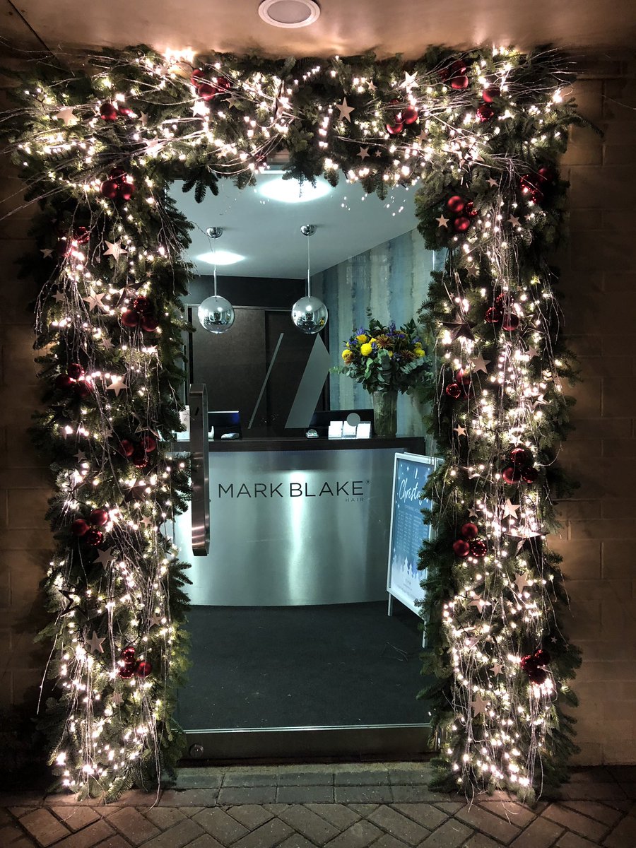 ttadders's tweet photo. It’s beginning to look a lot like Christmas @MarkBlake_Hair https://t.co/Uwhehek7R5
