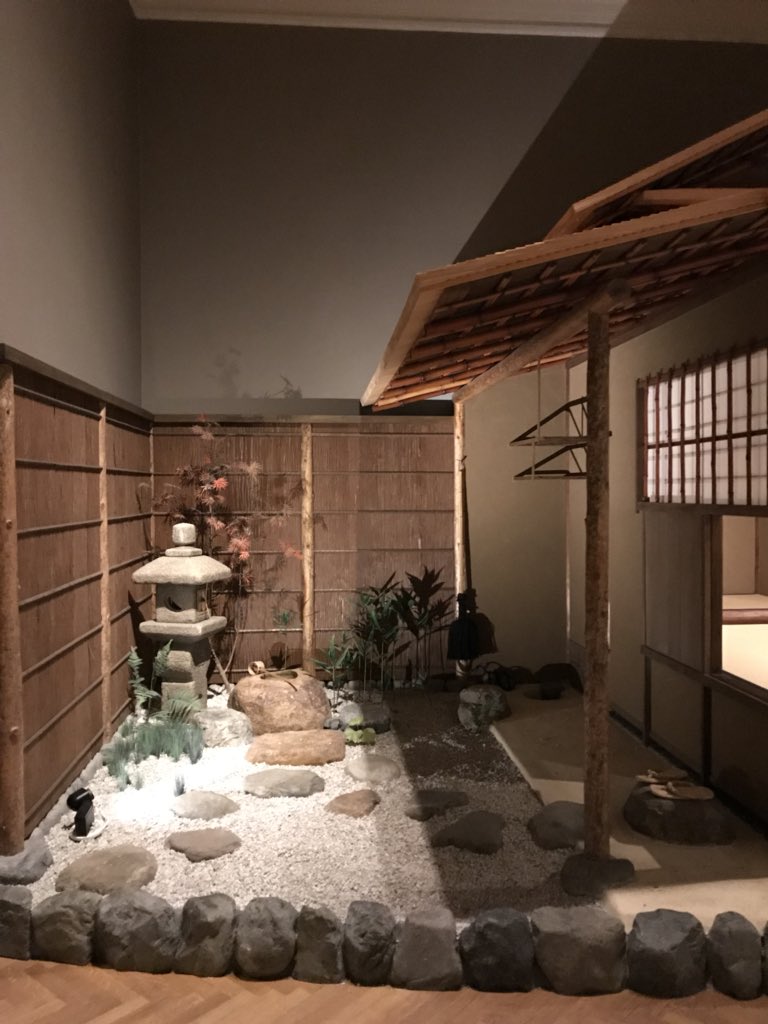 Amplify_Kate's tweet photo. I figured for #museum30, what better example of reflection that a replica of a Zen teahouse, a place designed exactly for that purpose? https://t.co/b5aHPcT7iU