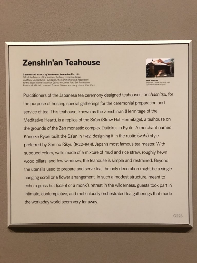 Amplify_Kate's tweet photo. I figured for #museum30, what better example of reflection that a replica of a Zen teahouse, a place designed exactly for that purpose? https://t.co/b5aHPcT7iU
