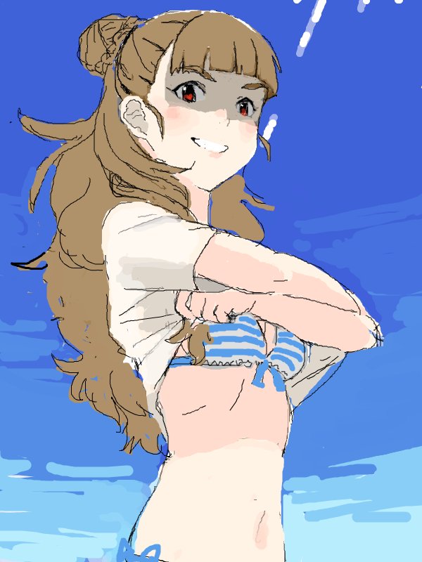 神谷奈緒 「」|面相棒のイラスト