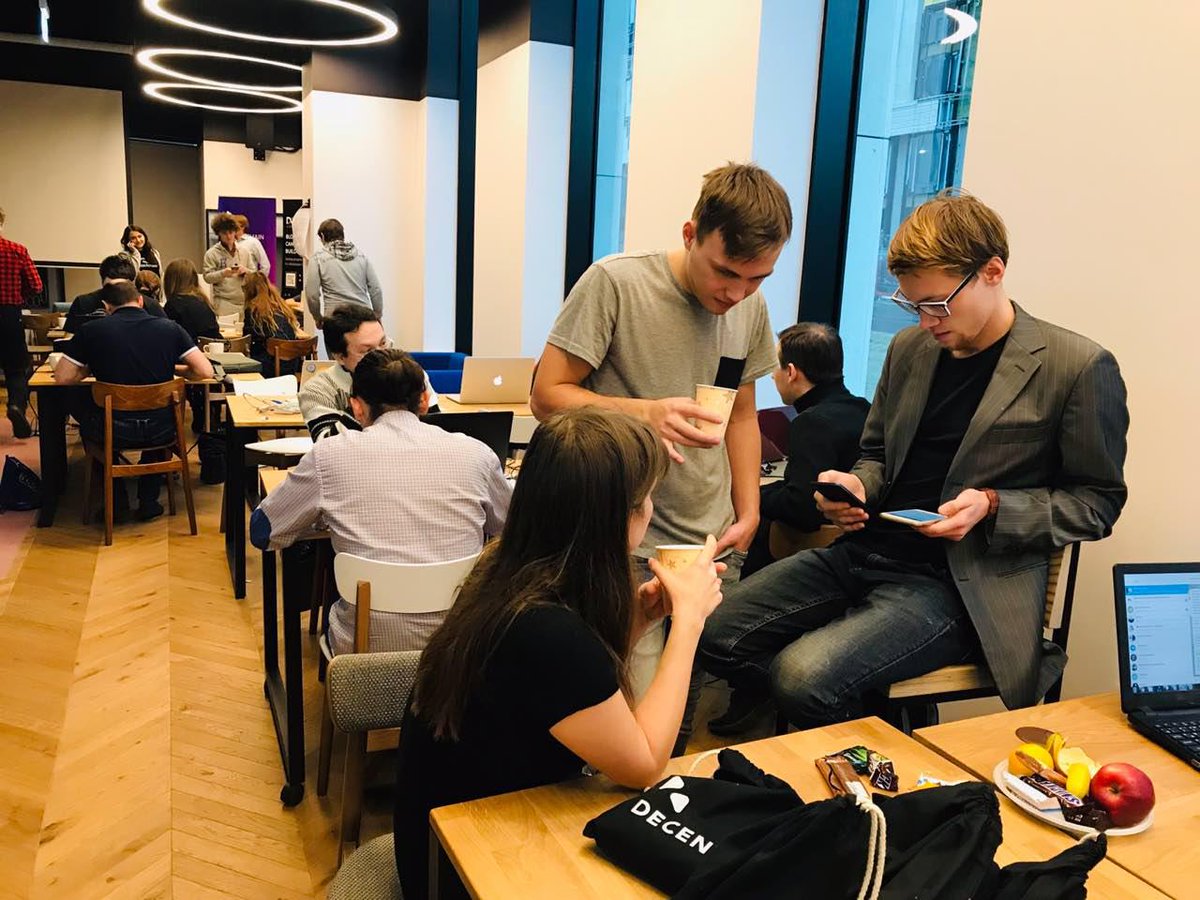 DecentEcosystem's tweet photo. Here's the recap from Day 2️⃣ of our #BlockchainPioneers #Hackathon! So far we have 9 teams competing for the grand prize of 20,000 $DCT and a spot in the grand finale. We will be announcing the winners shortly, follow our IG account https://t.co/GJ5kEjDAc0 for the latest news! https://t.co/hgqkGHKNli
