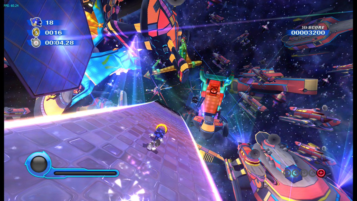 why does sonic colors look so good on dolphin?