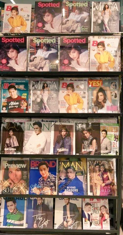 CVMag_MKT's tweet photo. Magreview tayo @AlDubnations 

Complete ba ang collection nyi ng magazines nina @mainedcm and @aldenrichards02? 

Check below for availablr mags sa CV mag Landmark Makati

#ALDUBTrulyBeloved 
#JackEmPopoyOfficialPoster https://t.co/Uf6nU3fYyL