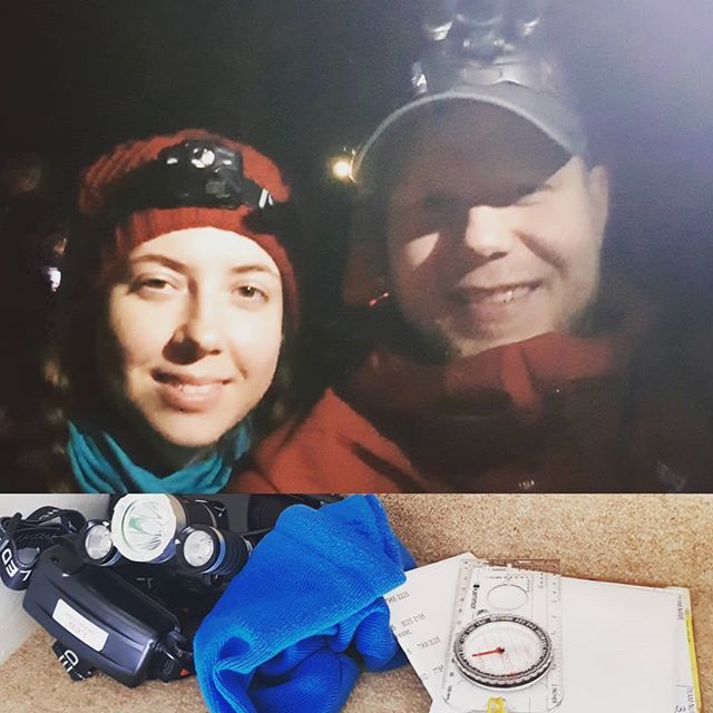 Last night was a blast! Spend hours orienteering in the dark using nothing but an old map and a compass. <a href="/oohelen/">Helena Pilih</a> and I covered plenty of rugged terrain mileage, saw too many eyes and deer siluehethes looking back and maybe one or two ghost like shapes. … ift.tt/2DOOnIC
