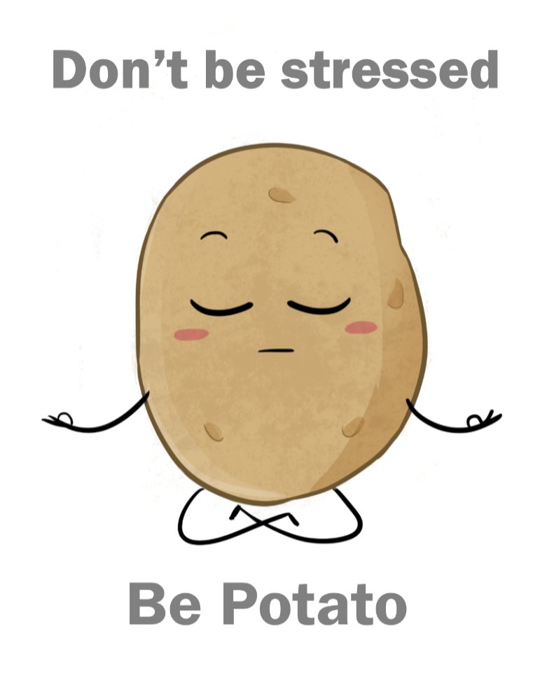 CExcelsum's tweet image. Don&apos;t be stressed, be potato
#holypotato
