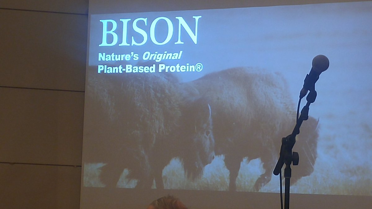 Delta Genomics (@deltagenomics) on Twitter photo Bison are incredible systems for converting plant-based cellulose, which we cannot digest, into a nutritious food source. Great talk and presentation from <a href="/nationalbison/">National Bison Association</a>'s Dave Carter. #CBAConv2018 #CWA18 Bison are incredible systems for converting plant-based cellulose, which we cannot digest, into a nutritious food source. Great talk and presentation from <a href="/nationalbison/">National Bison Association</a>'s Dave Carter. #CBAConv2018 #CWA18