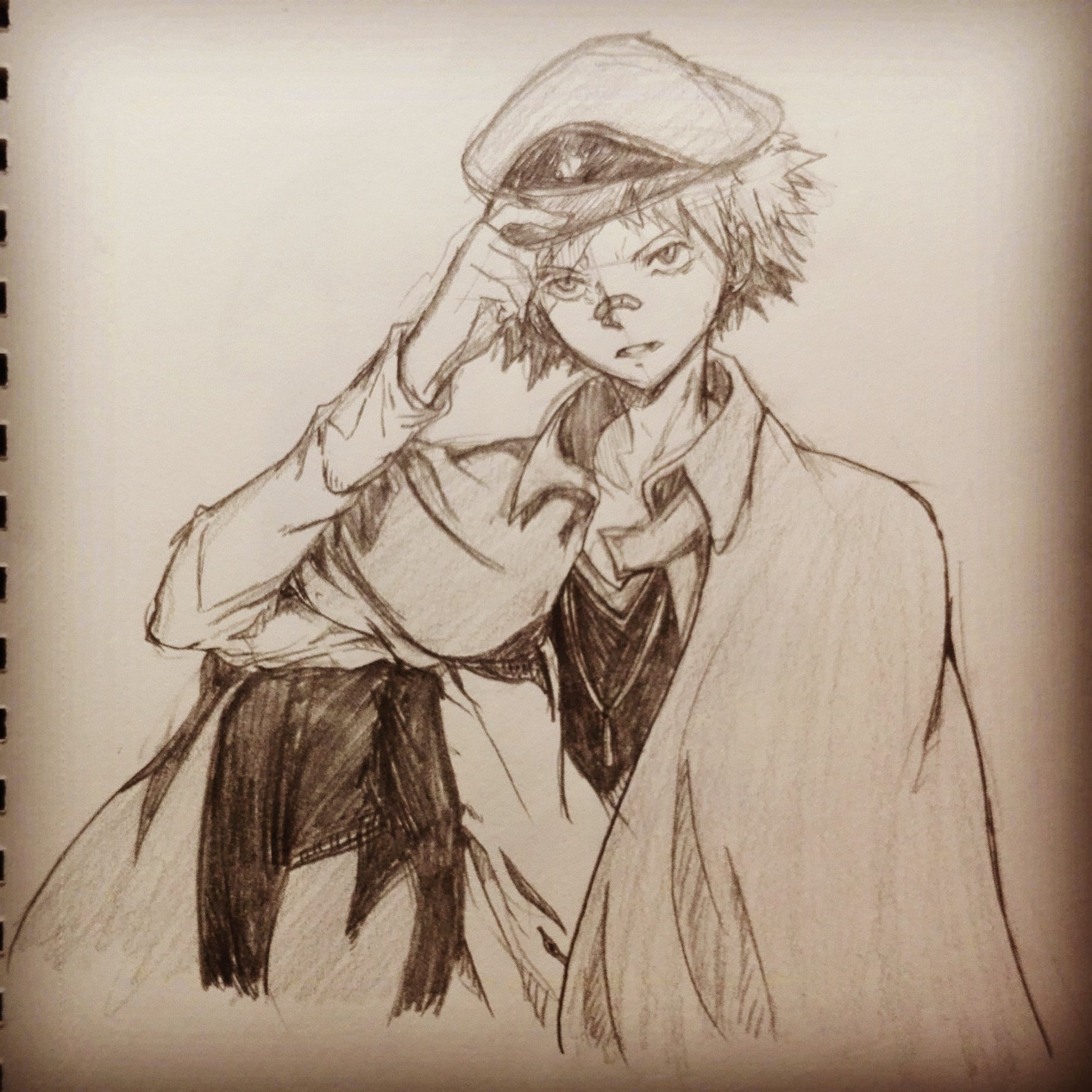 星 ラス 試験中 I Never Posted This Tachihara Doodle I Did Based On The New Chapter So Here I Go Lol Bsd Bungoustraydogs Bungousd Tachiharamichizou Doodle 文豪ストレイドッグス 文スト 立原道造 落書き T Co