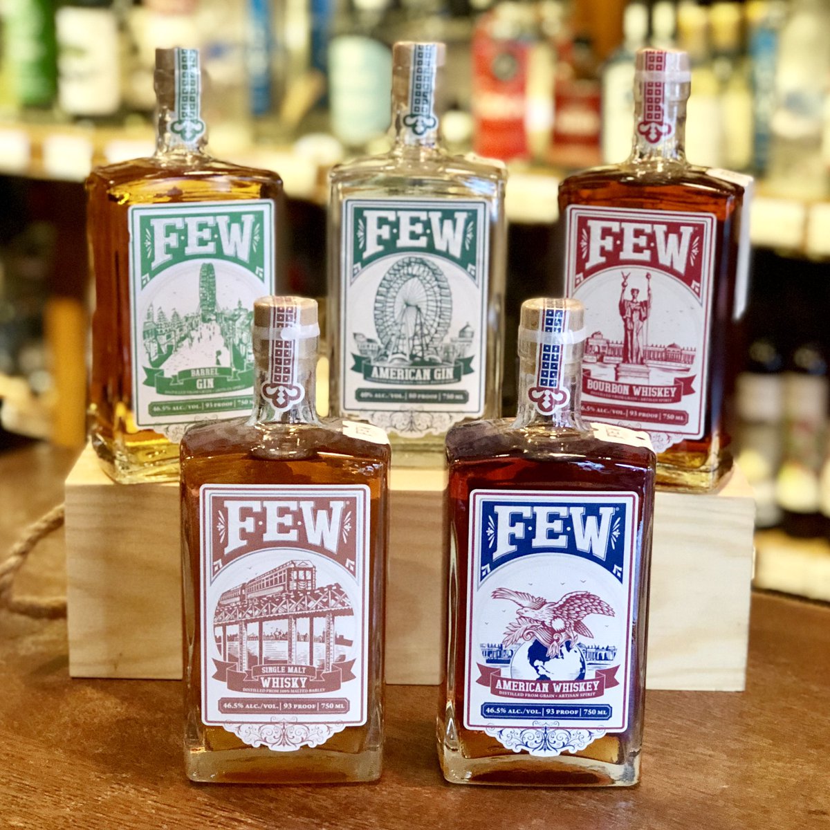 Today from 4-6:30 we’re sharing samples from <a href="/fewspirits/">Few Spirits</a>, one of our all-time favorite craft distillers, including the just-released, limited edition American Whiskey. Taste for yourself what the fuss is all about.  #craftspirits #drinkbetterbooze #slopecellars
