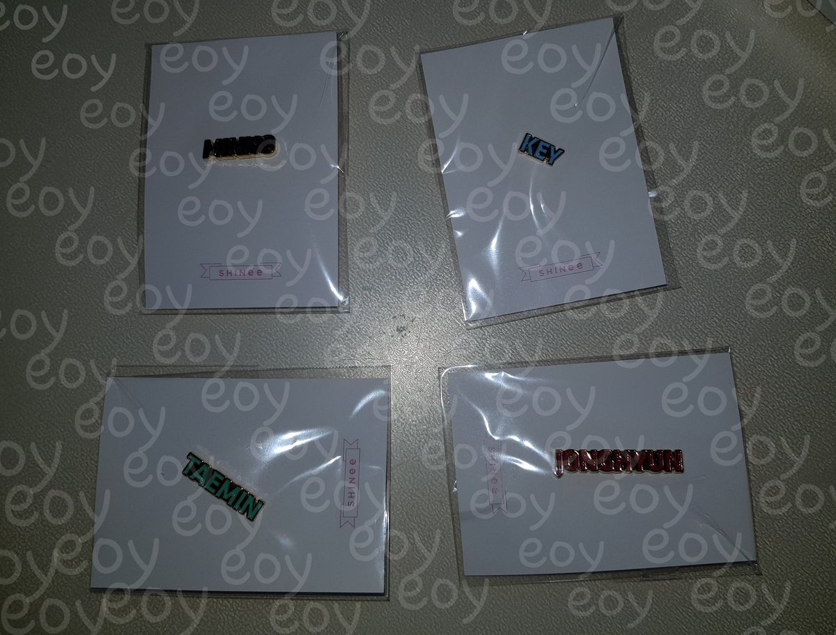 eoy98612251's tweet photo. Selling following SHINee goods:

- From now on pin
- 10th anniversary name tag (Taemin)
- Good evening name pin (Jonghyun, Key, Minho, Taemin)
#shineeeurope #shineegermany #shineegoods #shineesale #kpopgoods #kpopmerch https://t.co/tOpvwwiDRA