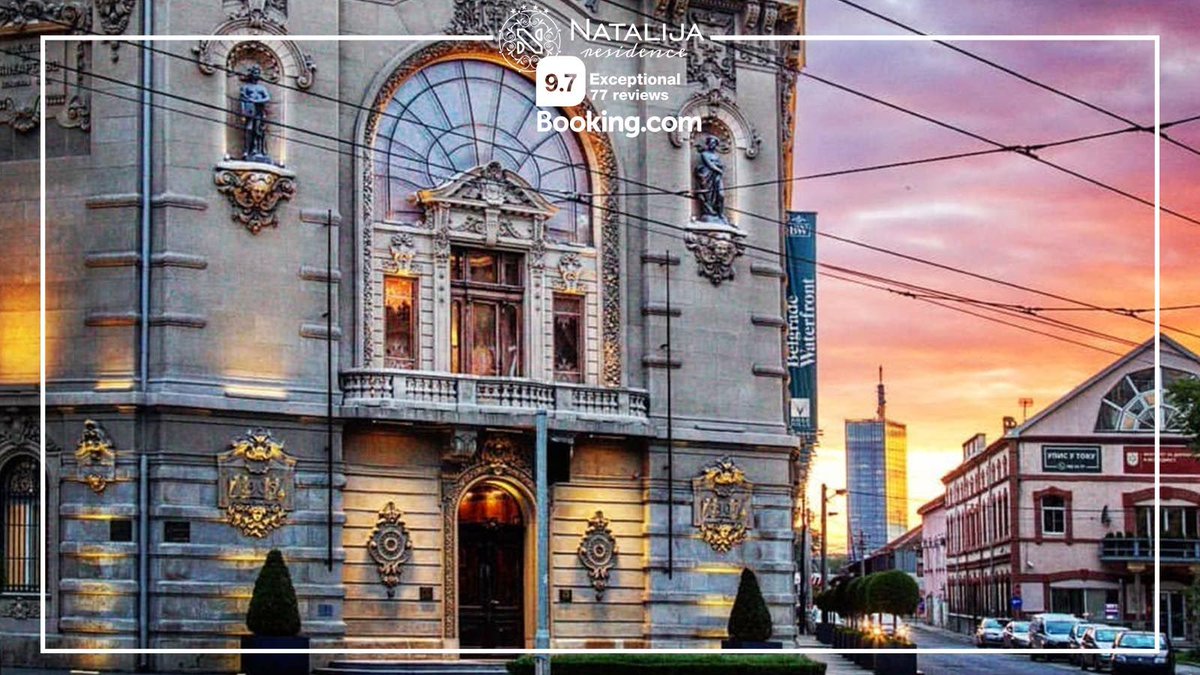 One of the most amazing buildings in Belgrade, located in #Savamala...
👉 Best price guaranteed - book.natalijaresidence.com 👈

#citycenter #belgradeatnight #beograd #photography #europe #trip #holiday #travel #luxury #vacation #beautiful #architecture #holiday #relaxation