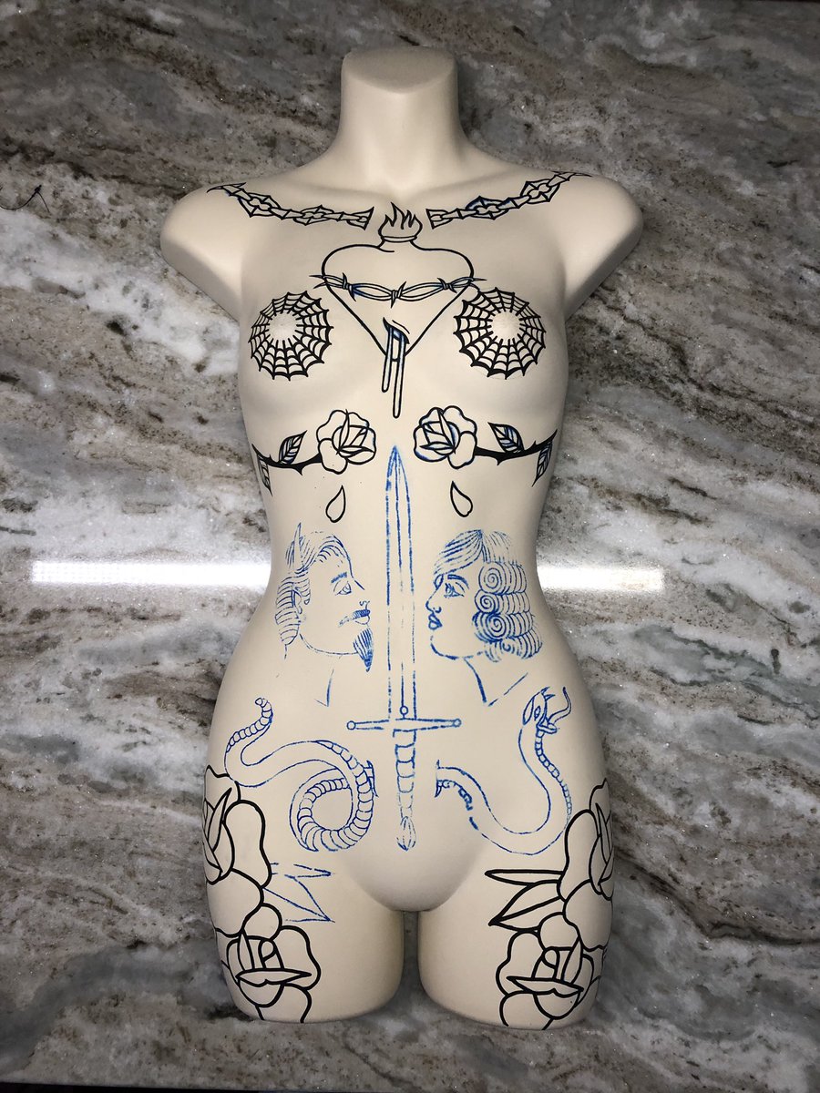 traddymaddie's tweet photo. What I’ve been working on over the past couple of days 🖤 https://t.co/USgbFUs5JS