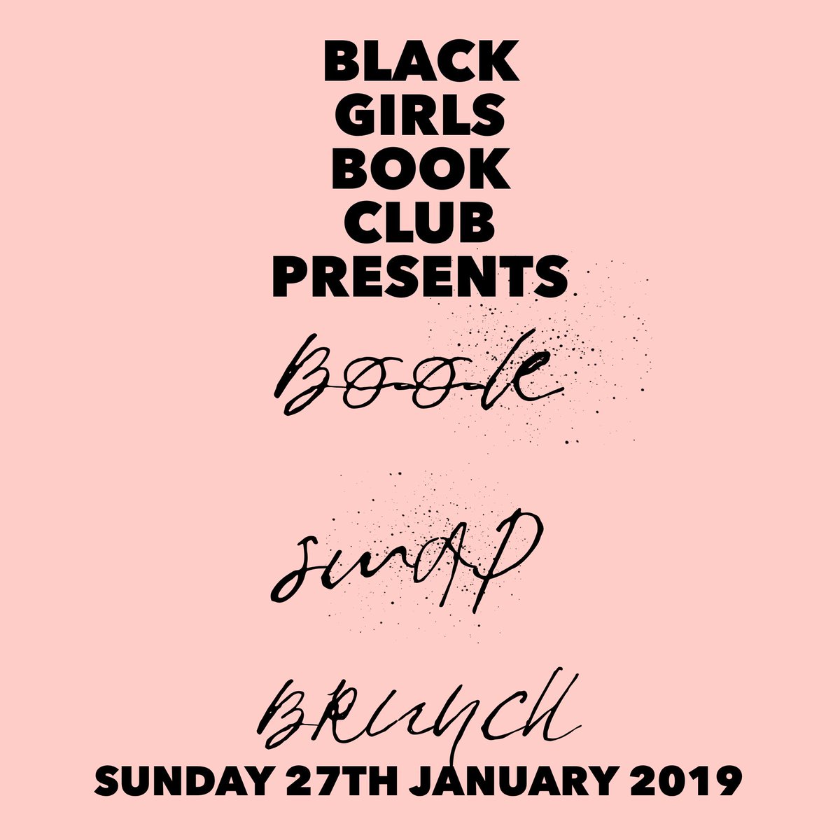 bg_bookclub's tweet photo. 3. Y’all wanted a book swap and you wanted a brunch so on 27th January 2019 we are holding our Book Swap Brunch.

Write an inscription in the book of your choice and swap it with another one of the ladies https://t.co/MWGiFO5XfF