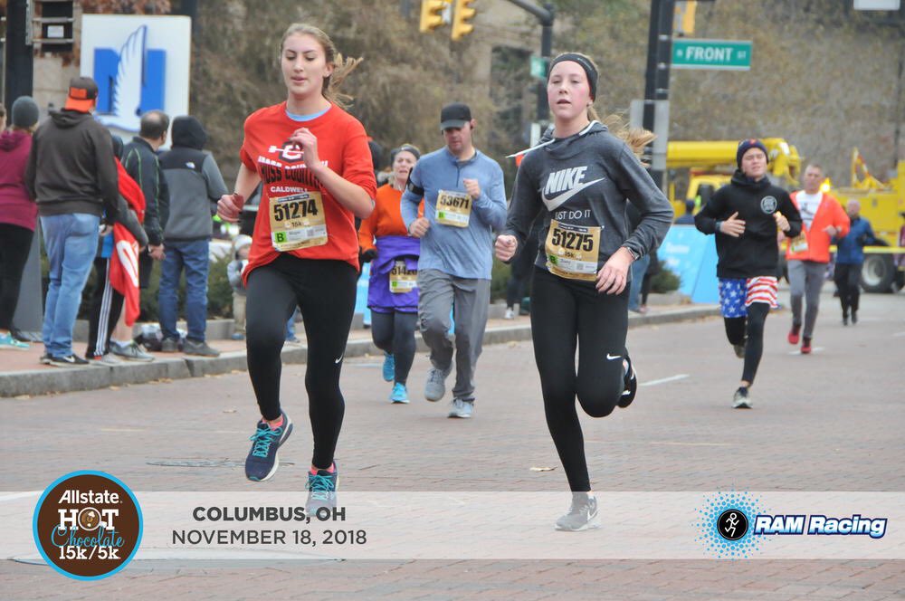 AbbyCrock1's tweet photo. Zoey had a great time running her first 15k this morning with some of her teammates and best friends. They missed their girls who couldnβt make it. They all did awesome! She said it was so much fun. #hotchocolate15k #futuremarathoner π«β€οΈ @zoeycrock https://t.co/2p8QMTcScv