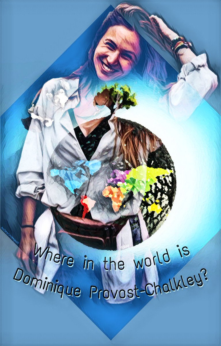 AnEarpCreampuff's tweet photo. Where in the world is @DominiqueP_C? Where ever she is, she's changing hearts, changing minds, and inspiring those around her by simply being herself. Couldn't be prouder of her! #StartTheWave #WhereIsDom #WynonnaEarp #Earpers 

Inspired by @jnj93_earp and @sleepytimegrl https://t.co/aAbCucs2e1