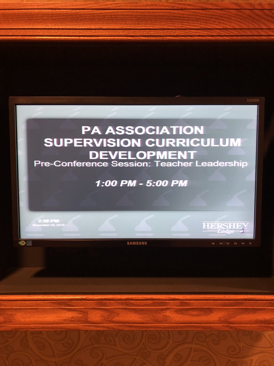 nstulak's tweet photo. Pre-Conference Session on Teacher Leadership is in full swing here with @kpauling at The 68th Annual @PASCD Conference - Hershey Lodge #PASCD2018 #PASCDEL https://t.co/1dUTrfILhv