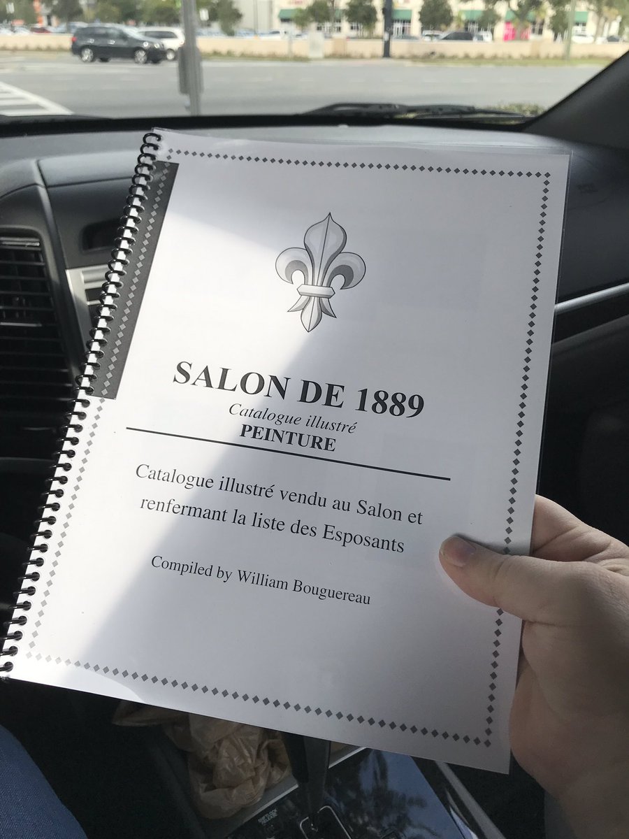 What wonderful paintings will be at the Salon de 1889? You’ll have to come see to find out!