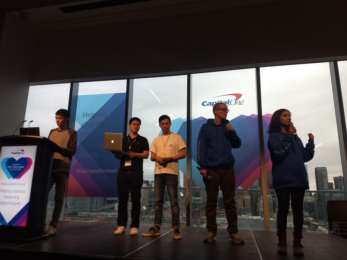 HackworksInc's tweet photo. Team PoMo Kid Pho presenting a creative, kid friendly web application for @KidsHelpPhone! Well done! #UseDigitalForGood #GiftTheCode https://t.co/FcMDkyZeHr