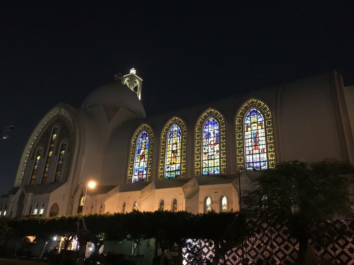 iraqschristians's tweet photo. Just weeks after a horrendous terrorist attack against #Coptic #Christians in #Egypt, a new Coptic Orthodox Cathedral is inaugurated in #Cairo. God bless Copts! 🙏 https://t.co/eUKzIAIv0L