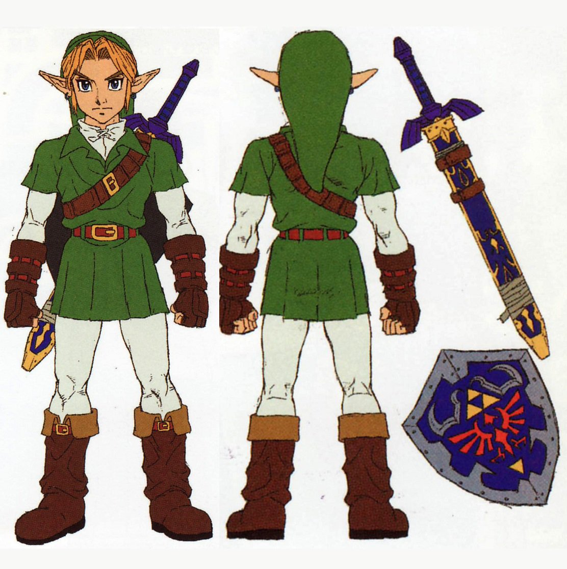 Ocarina Of Time Child Link - Alternate costume for link in project m. 