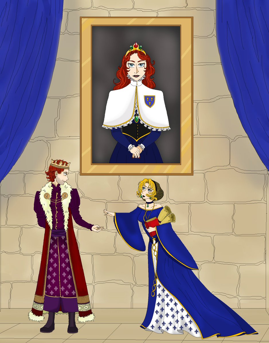 EmptyDollsHouse's tweet photo. #thewitcher #ocs #dress #curls #king #Tameria #theorder #knightsoftheflamingrose #gold #jewelry #2018timestamp color by @chocopanchamart https://t.co/5wl0cE3TvV