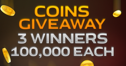 gamdom's tweet photo. ✴️Gleam Giveaway: 300,000 Coins ✴️

For this week's Gleam giveaway, three lucky winners will pick up 100,000 coins each - Make sure to enter the giveaway and collect daily entries! 😎

✅ ENTER HERE: https://t.co/NEbowLTe6n

Ends in 6 days!
https://t.co/plS1IAoUHu https://t.co/Adr9xKpr1t