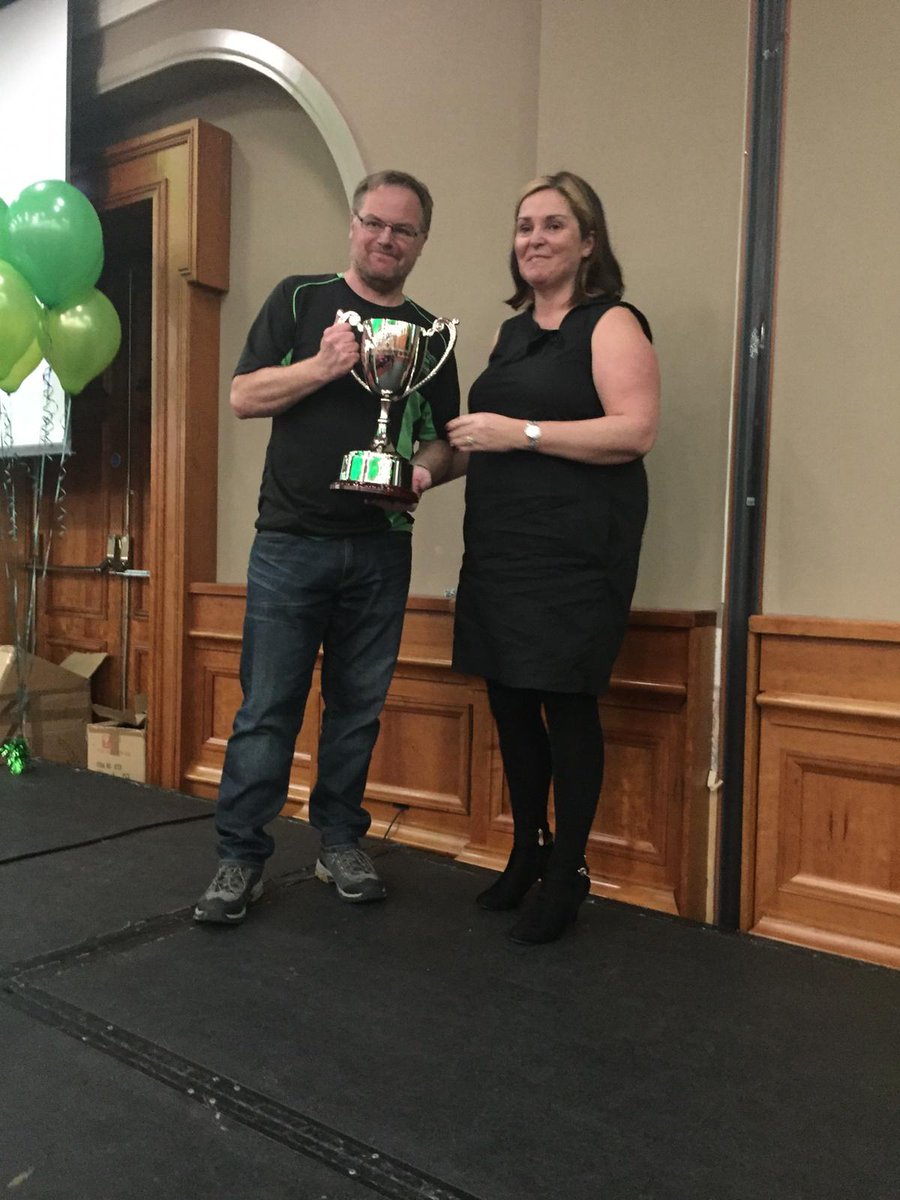 And the winner of the Myles Freeley Memorial 'Spirit of Lakelands' award goes to Steve Reynolds, presented by Yvonne Freeley. 
<a href="/SteveRSL/">Steve Reynolds</a> does so much for our club, the list is endless. Well done Steve and thank you for all you do from everyone in #lakelandsfc 

#EOS18 #LLFC