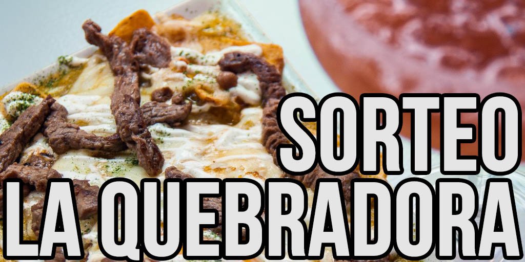 Zgz_Ciudad's tweet image. 🔴 SÚPER SORTEOO‼️
¡Qué viva Méxicooo!🇲🇽 A ver quién se resiste probar la comida mexicana de @LaQuebradoraZGZ. ¿Quieres participar? Puedes hacerlo desde nuestros perfiles de Facebook e Instagram:
FB: facebook.com/zgzciudad/
IG: instagram.com/zgzciudad/
¡Suerte a todos! 😊