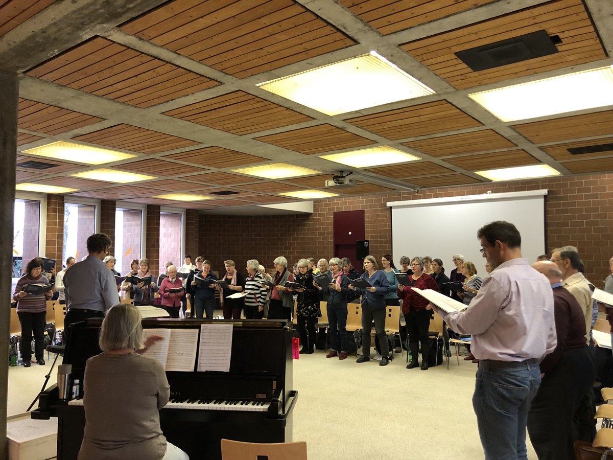 Ganz tolles Probewochenende gehabt! Die <a href="/aarg_kantorei/">Aargauer Kantorei</a> singt die Messa di Gloria von Puccini im Advent! Info und Billette hier: aargauerkantorei.ch #Puccini #Advent #Konzert