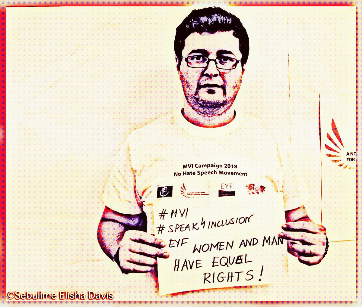 mvi_ngo's tweet photo. #MVInternational network represantatives are supporting the #SpeakforInclusion #Campaign in the frame of #MVInternational #WorkPlan2018 founded by the #EuropeanYouthFoundation established by the #CouncilofEurope #eyfcoe #nohatespeechmovement #nohate #followus https://t.co/psFbkpsgN1