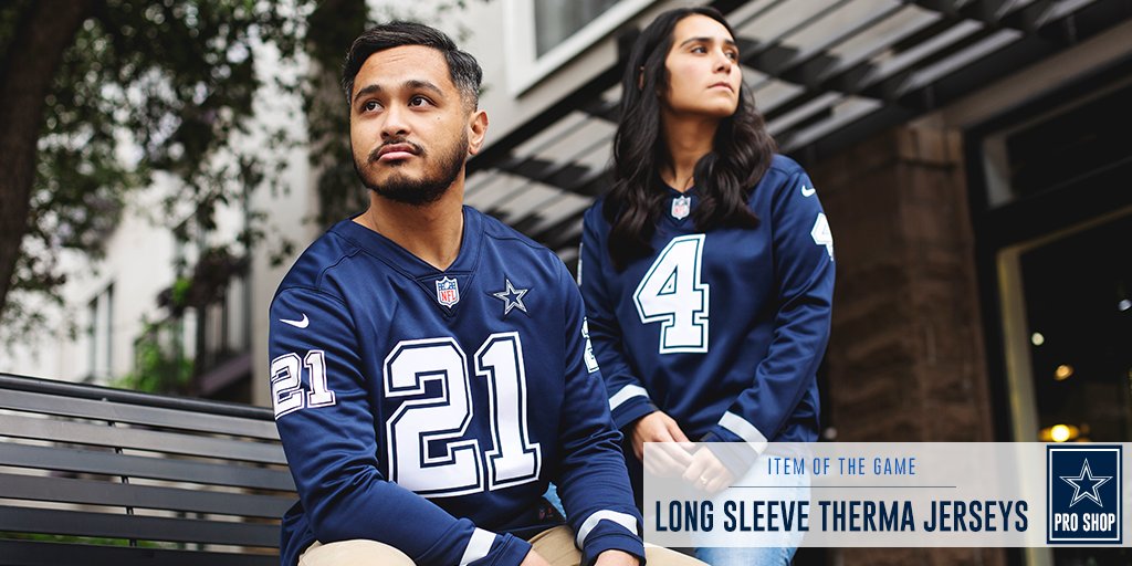 dallas cowboys therma jersey