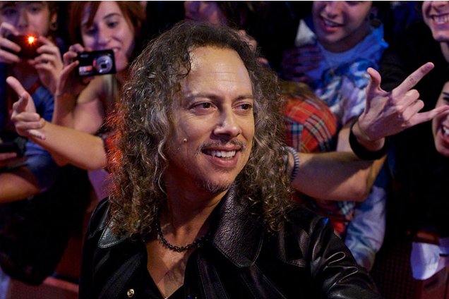 Happy Birthday Kirk Hammett of Metallica! 