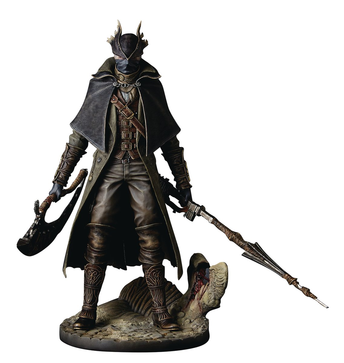 bloodborne hunter statue gamestop