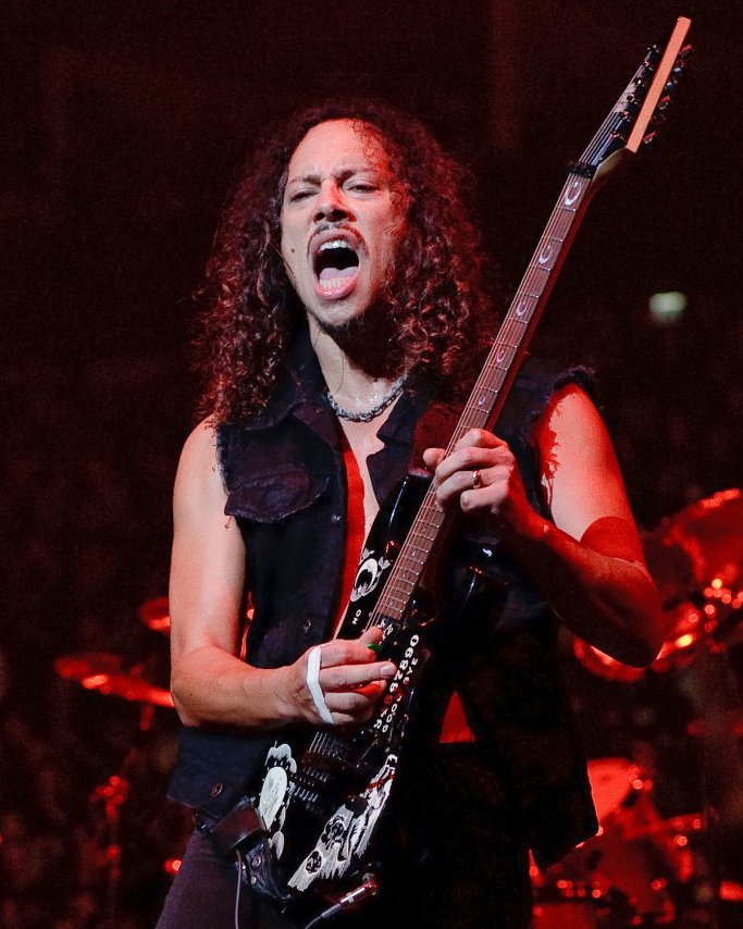 Happy birthday Kirk Hammett!   