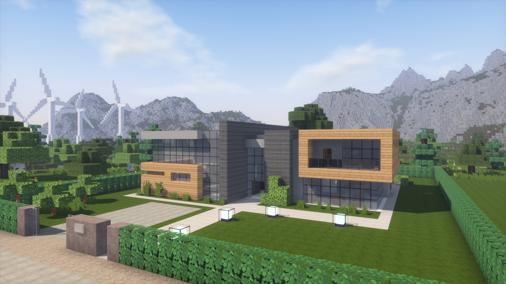 MCReples on Twitter: "Minecraft Modern House 3 (full interior) + Download  https://t.co/w740P1MonQ https://t.co/aQ8L4PuwHB" / Twitter