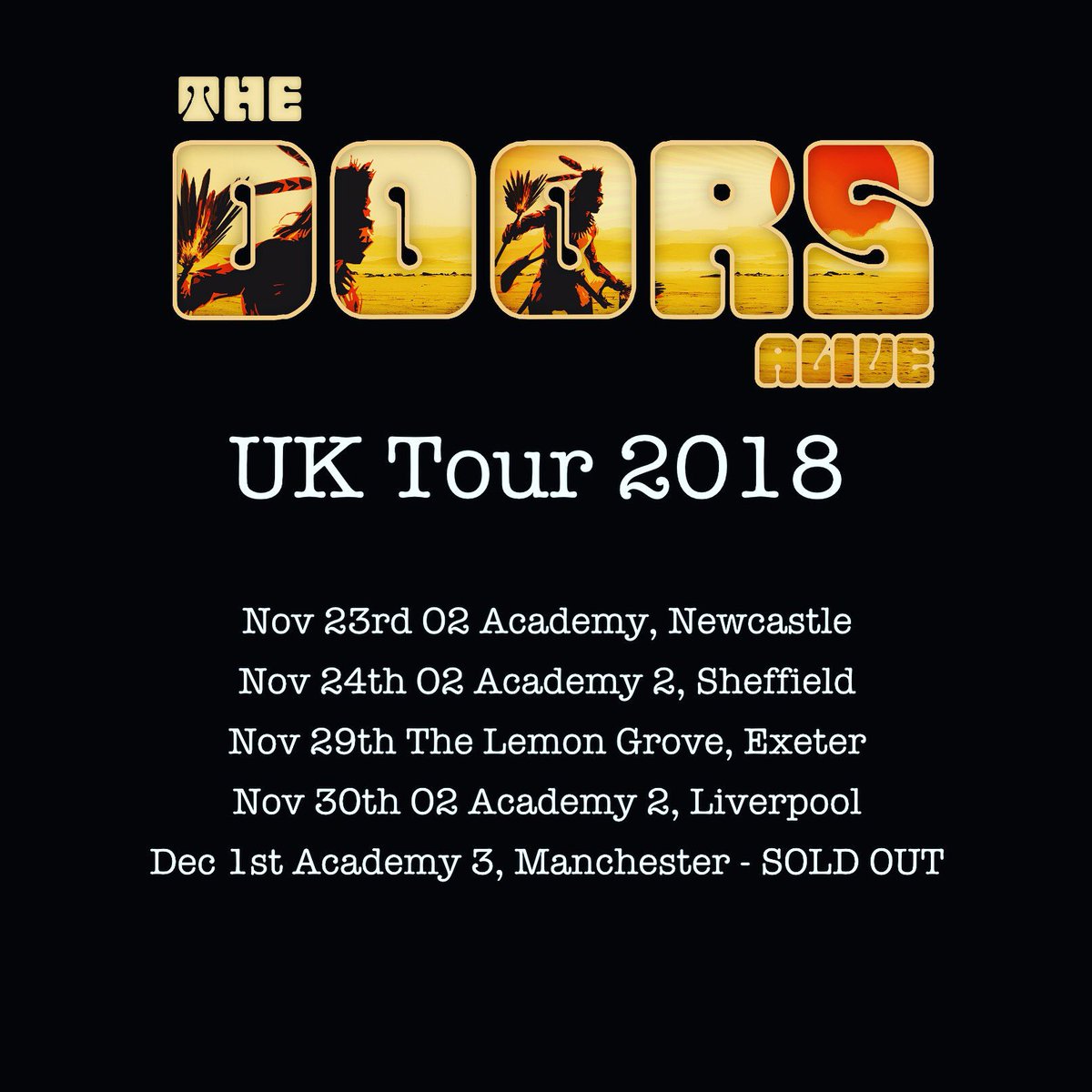 Just a few U.K. dates left for this tour! Get your tickets soon!!
