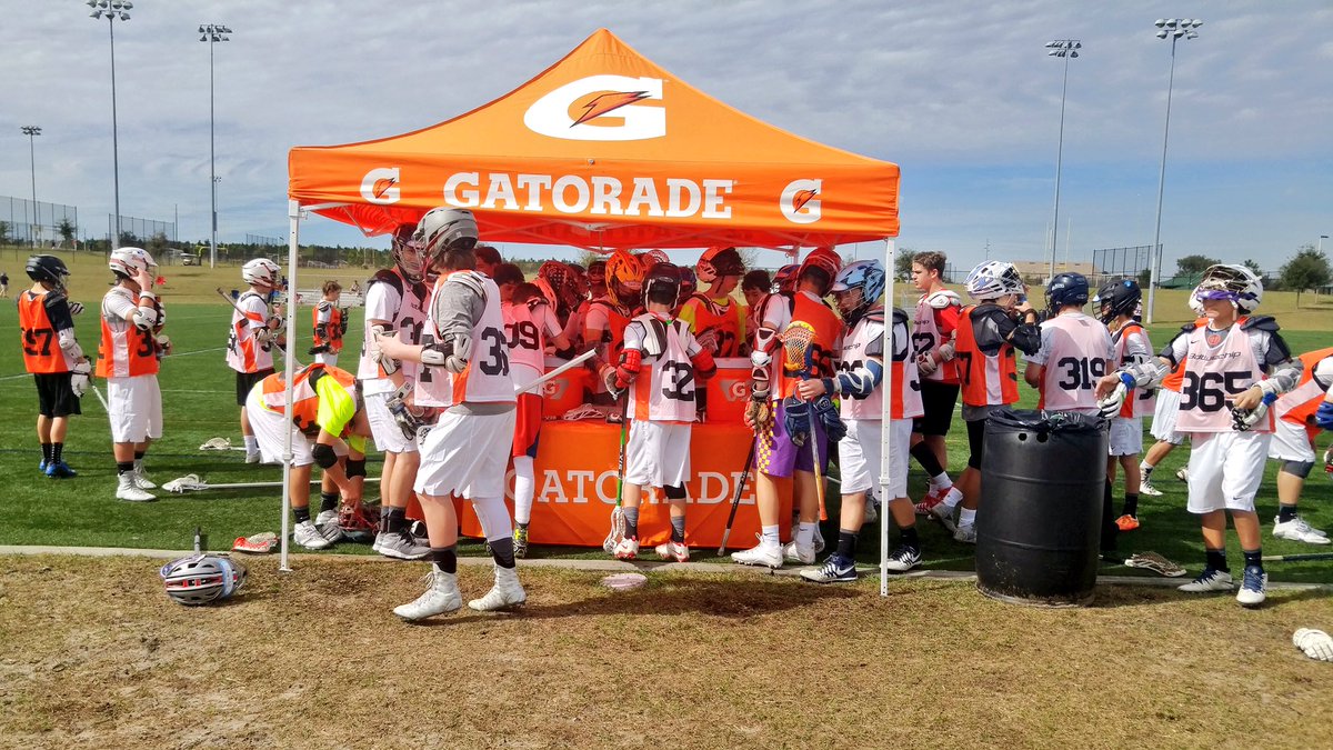 Work hard, fuel hard at the College Bound Series. We appreciate @Gatorade for hydrating our athletes. #GatoradePartner