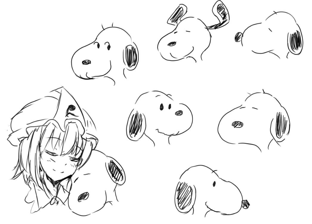 模写をして画力を上げるぞᕙ( 'ω' )ᕗ 