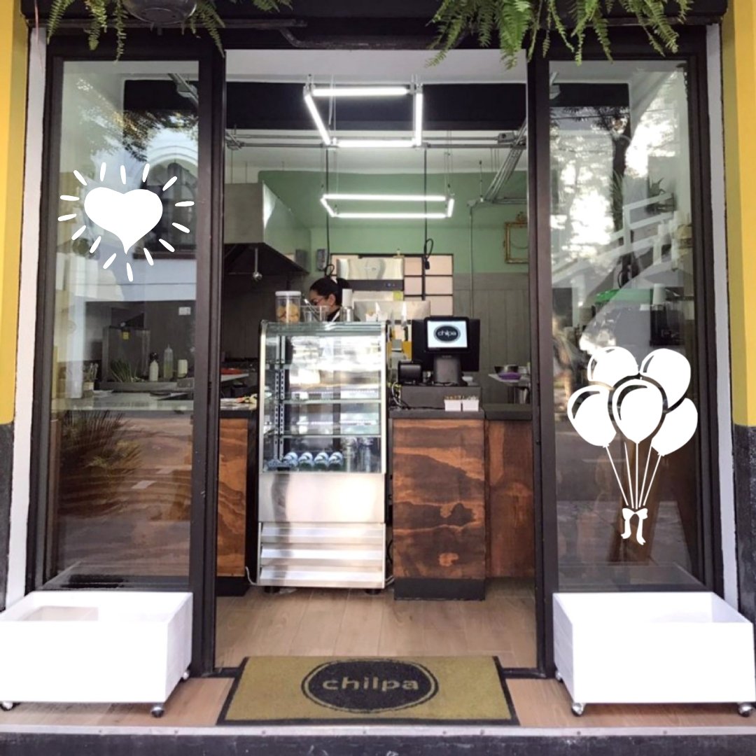 chilpa_mx's tweet photo. Crecemos por ti y para ti. ¿Ya conoces #chilpa express? Delicias al momento o que llegan hasta dónde estés. Pronto en apps móviles. Chilpancingo esquina Campeche, Condesa #FelizDomingo #BuenasNoticias #domingo #healthyfast #parallevar #chilaquiles #condesa #cdmx https://t.co/nxnZDHvHtX
