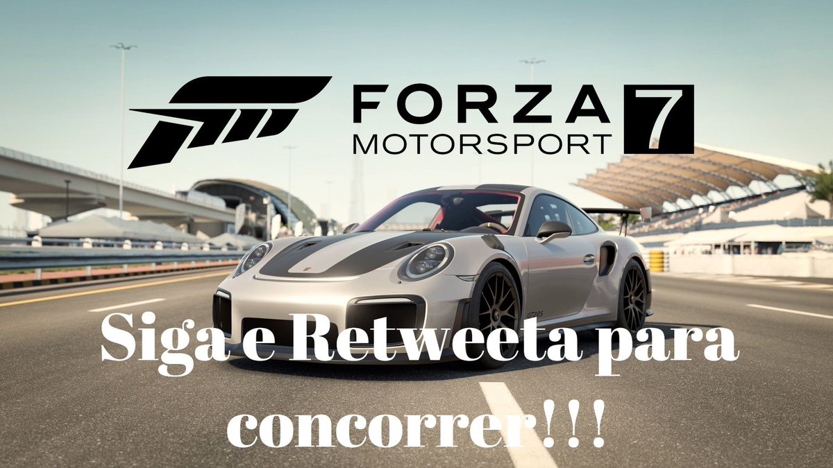 ArnaldoDK's tweet photo. Hoje a noite vou sortear um Forza Motorsport 7 para vocês, para concorrer basta me seguir aqui no twitter e retweetar essa mensagem, o sorteio será as 20:00 da noite!!! Não perca!!! https://t.co/vAHuScSjXK