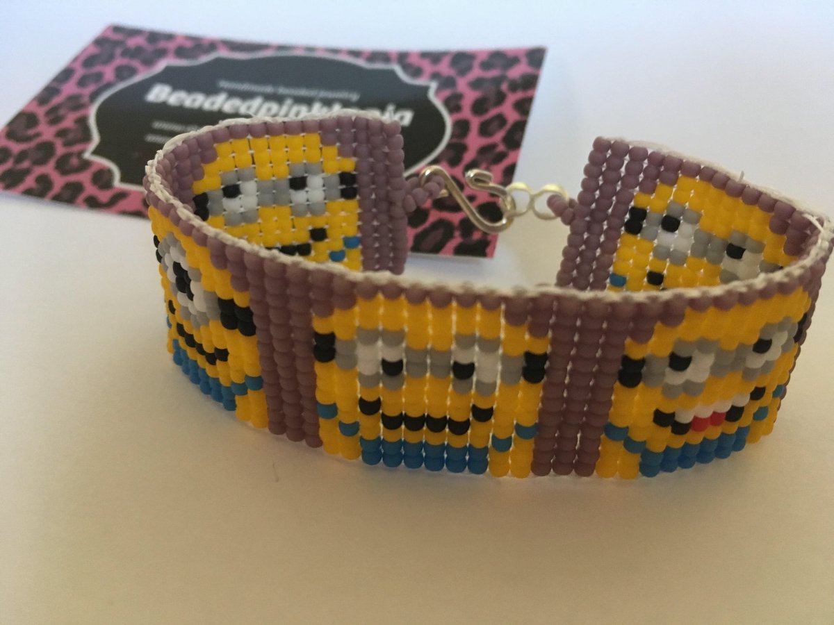 KellyKochan's tweet photo. Excited to share the latest addition to my #etsy shop: Minions beaded bracelet. #handmade  #jewelry #bracelet #minions #beadwork #minion https://t.co/QG0BCGzURd
#beads #beadedjewelry #handmadejewelry #beadedpinktopia https://t.co/6Cw1dcyFGX