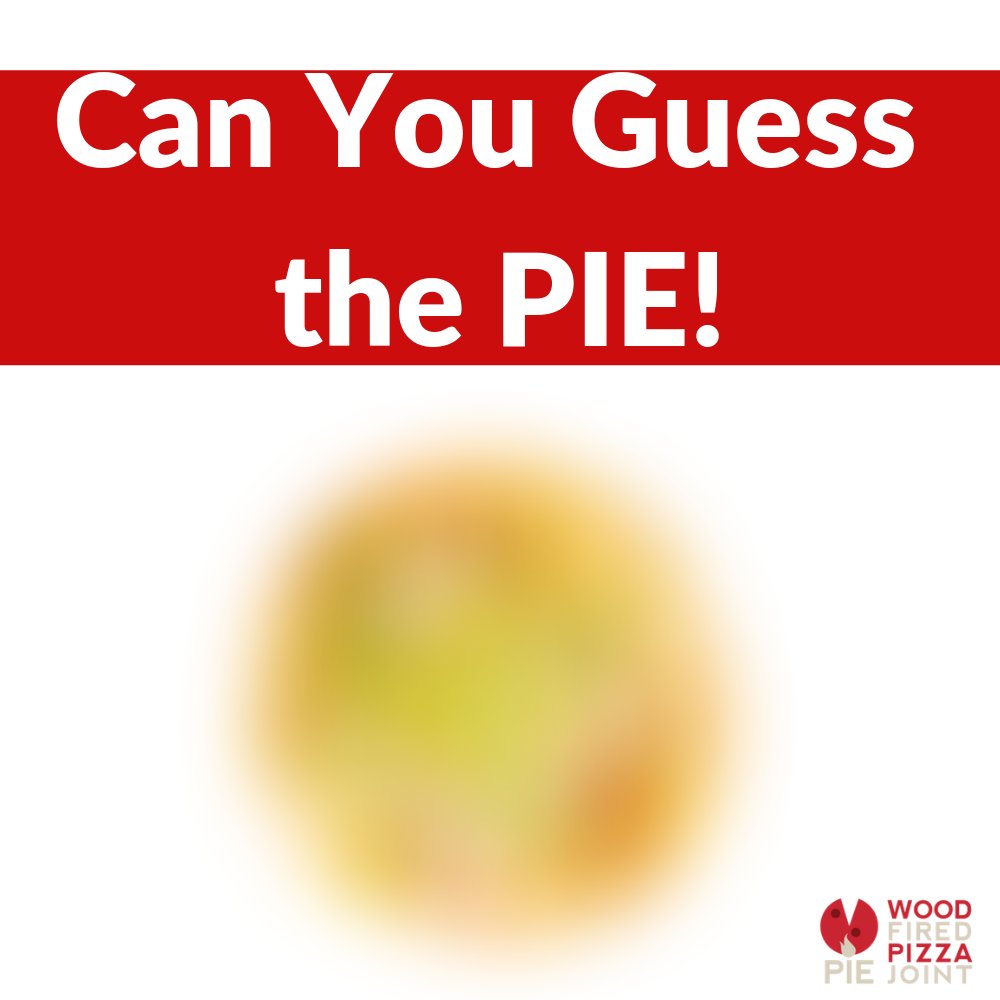 Can you guess which PIE pizza this is? Last time, you guys got it WAY too easily! 🤔 😉  So try THIS one! 😁 🍕