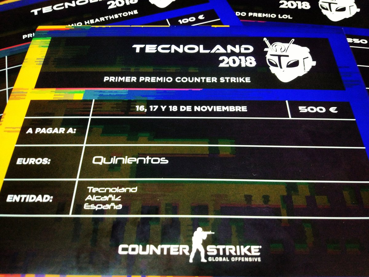 NextlevelZgz's tweet photo. Nuestros chicos han vuelto de la @TecnolandAlca con un primer premio en #CSGO y #hearthstone y con un segundo premio en #lol ¡Enhorabuena! 😍😍😍😍 https://t.co/UqGdG1q6SM